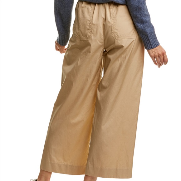 Vince High Rise Cropped Utility Pants 